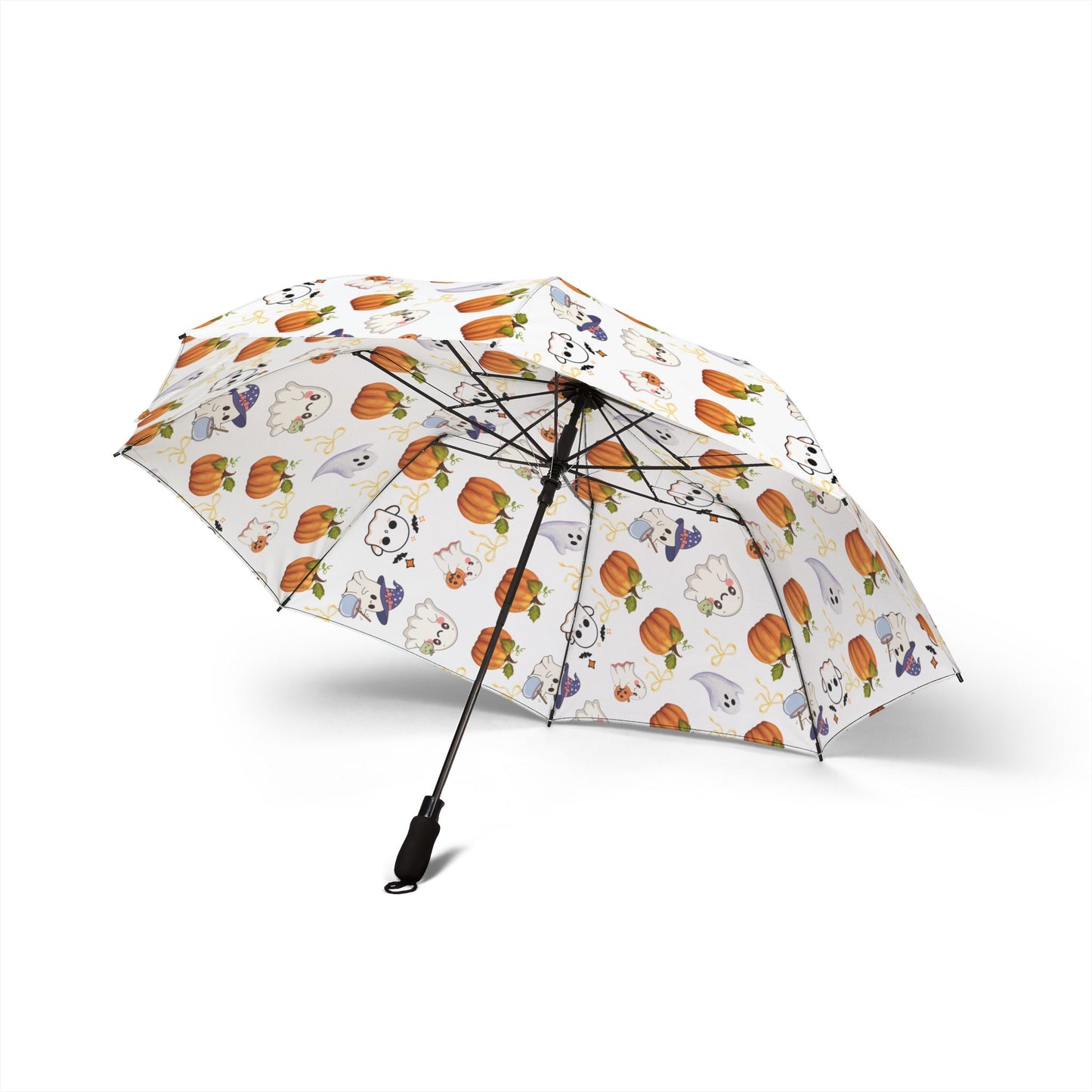 Semi-Automatic Foldable Umbrella,Hallowen pattern