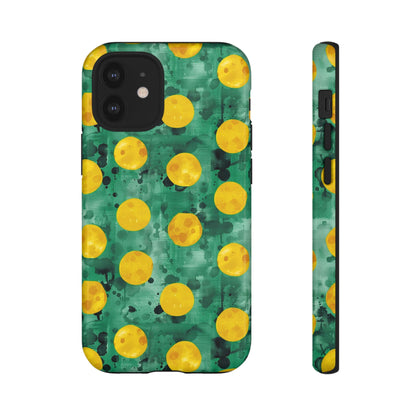 Tough Cases With a Green Color And Yellow ,A Perfect Gift For A Girl