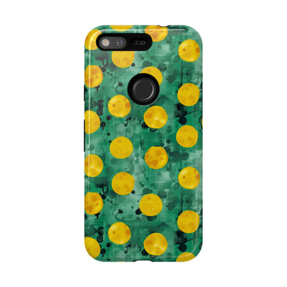 Tough Cases With a Green Color And Yellow ,A Perfect Gift For A Girl