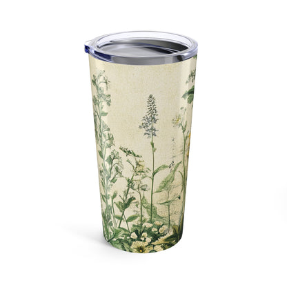 Botanical 20oz Tumbler – Vintage Floral Insulated Travel Cup