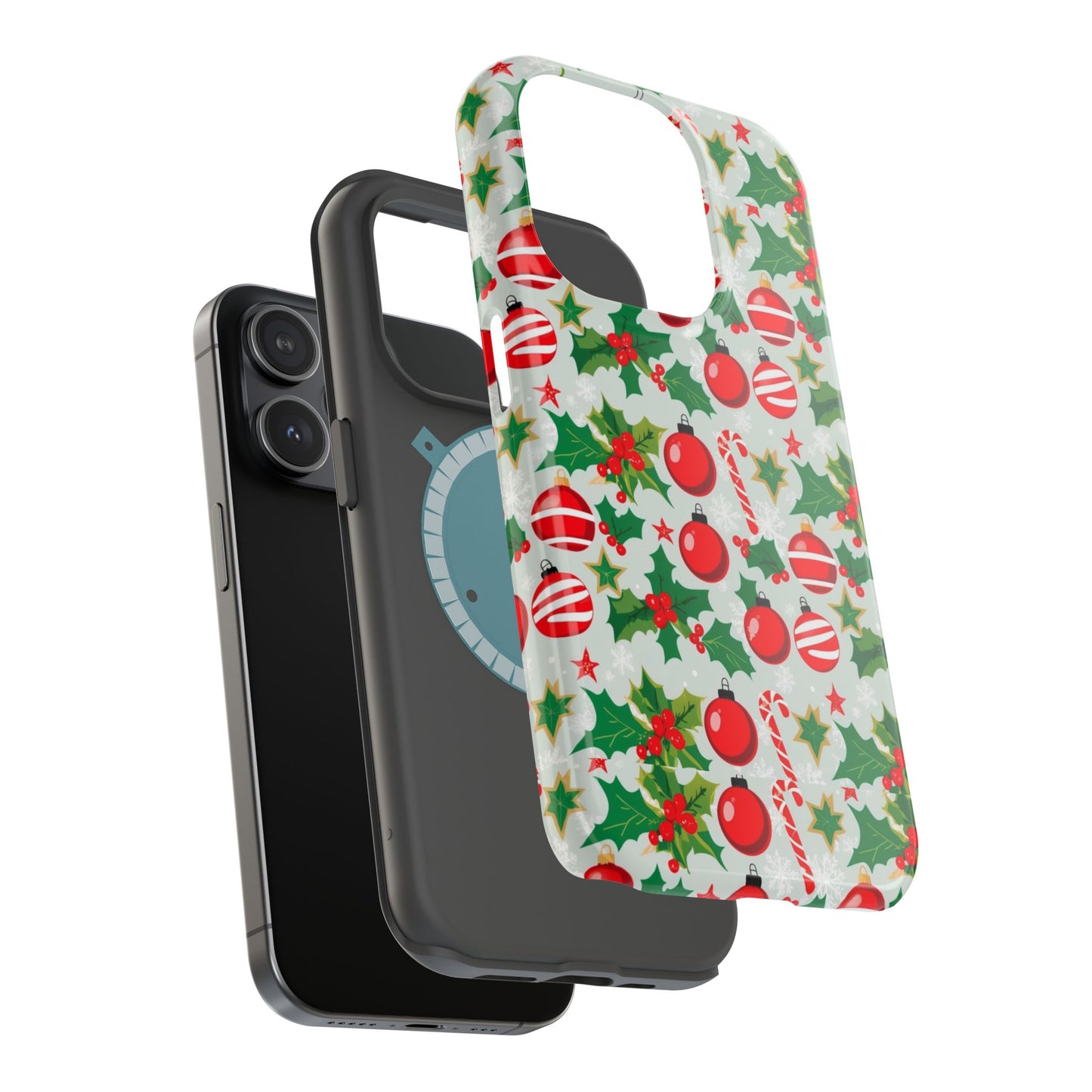 Festive Holiday Phone Case - Magnetic Impact-Resistant, Christmas Decor, Gift for Mom, Winter Vibes, Unique Phone Accessories