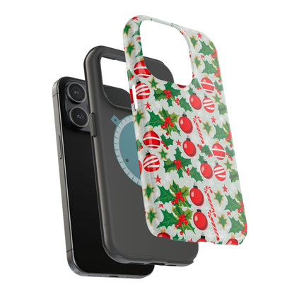 Festive Holiday Phone Case - Magnetic Impact-Resistant, Christmas Decor, Gift for Mom, Winter Vibes, Unique Phone Accessories