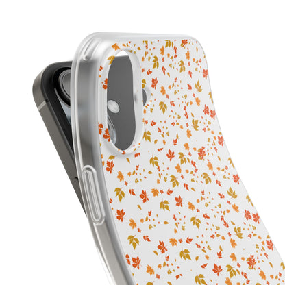 Floral Phone Case | Cute Flexi Case, Customizable Mobile Cover, Holiday Gift for Her, Stylish Tech Accessory, Flower Pattern,Autumn