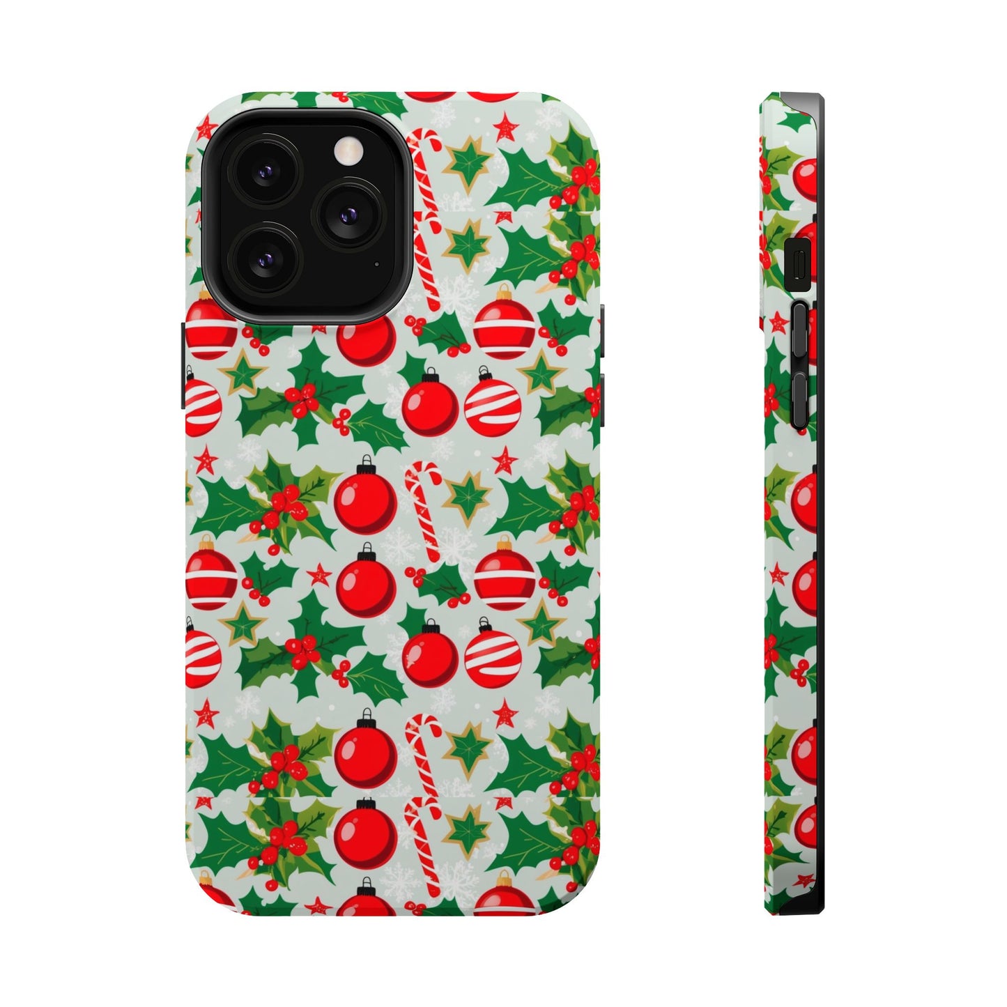Festive Holiday Phone Case - Magnetic Impact-Resistant, Christmas Decor, Gift for Mom, Winter Vibes, Unique Phone Accessories