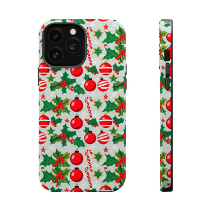 Festive Holiday Phone Case - Magnetic Impact-Resistant, Christmas Decor, Gift for Mom, Winter Vibes, Unique Phone Accessories