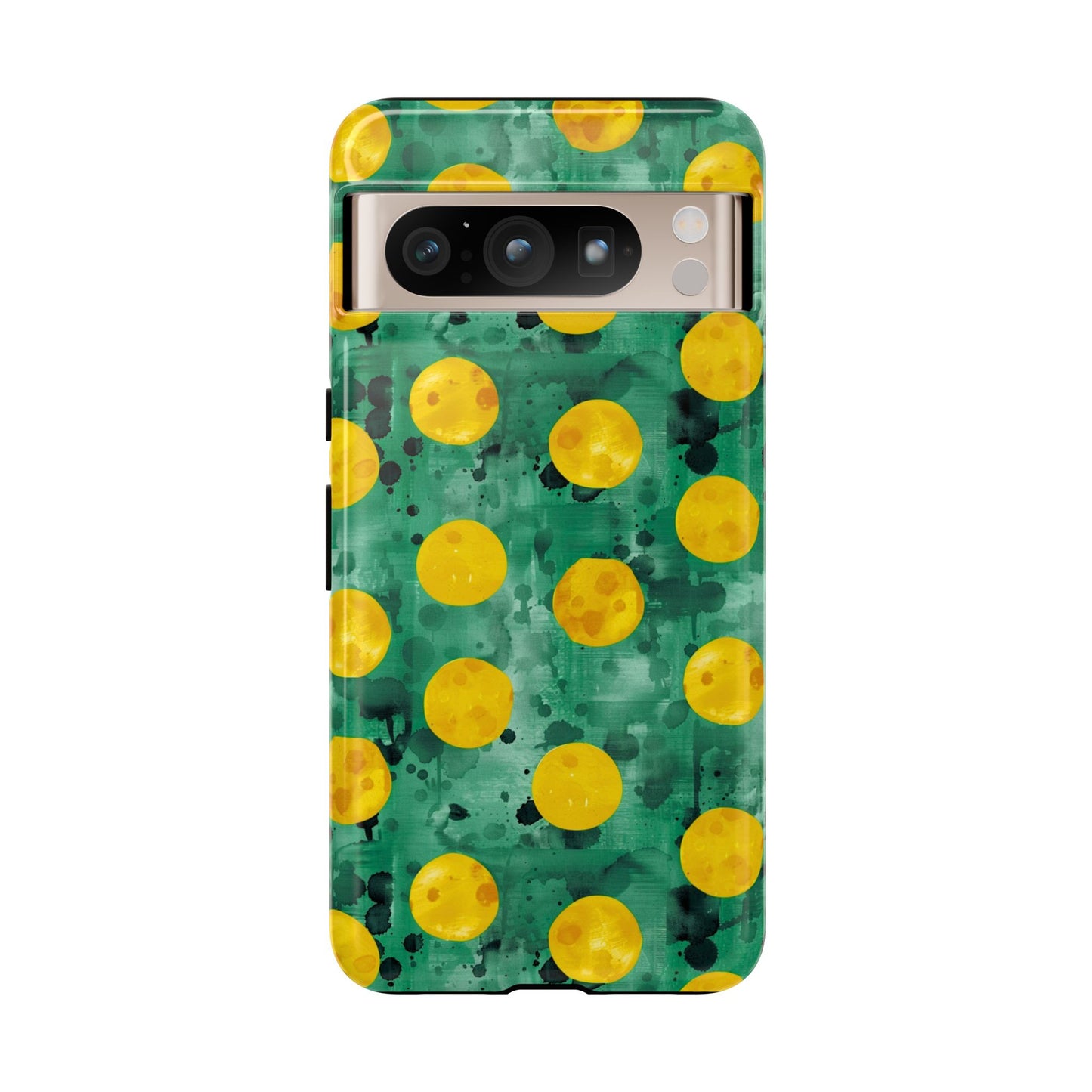 Tough Cases With a Green Color And Yellow ,A Perfect Gift For A Girl