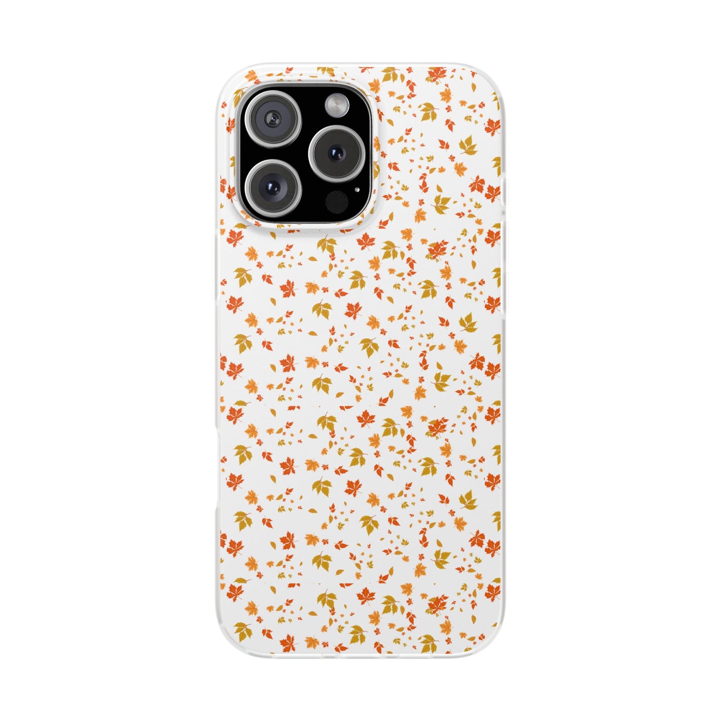 Floral Phone Case | Cute Flexi Case, Customizable Mobile Cover, Holiday Gift for Her, Stylish Tech Accessory, Flower Pattern,Autumn