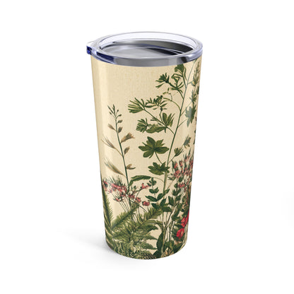 Botanical 20oz Tumbler – Vintage Floral Insulated Travel Cup