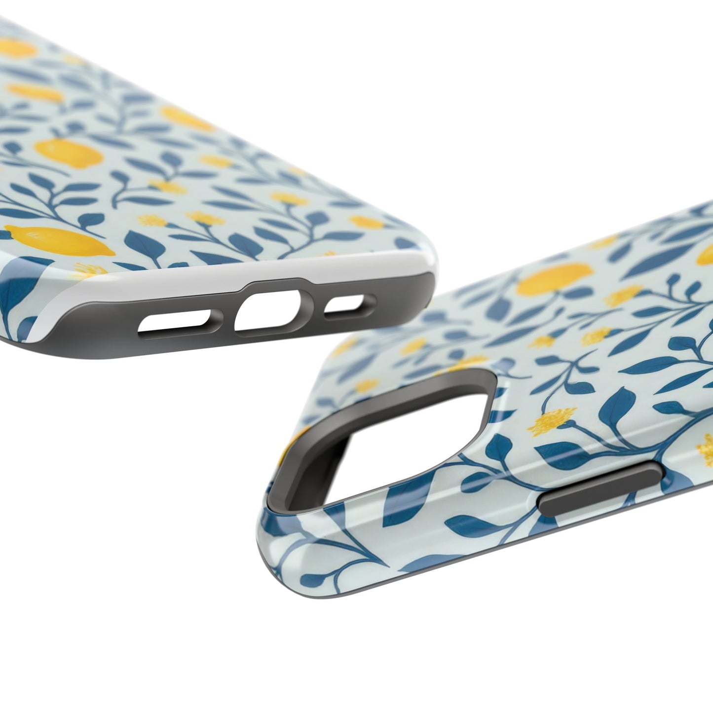 Phone Case — Lemon Branch Magnetic Impact-Resistant Case IPhone Case For Girl,Summer Vibes.