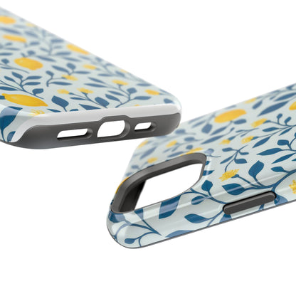 Phone Case — Lemon Branch Magnetic Impact-Resistant Case IPhone Case For Girl,Summer Vibes.