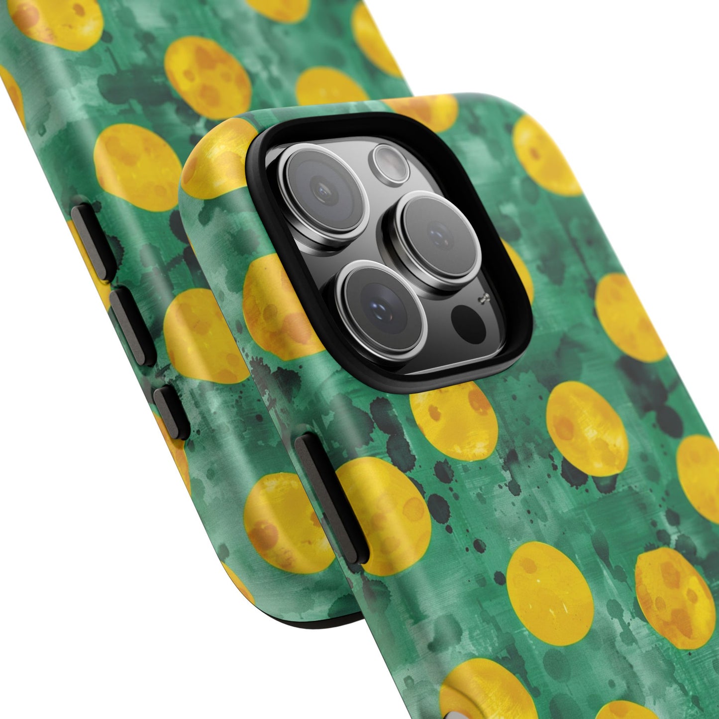 Tough Cases With a Green Color And Yellow ,A Perfect Gift For A Girl