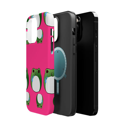 Colorful Frog Phone Case, Cute Protective Phone Cover, Fun Kawaii Mobile Accessories.