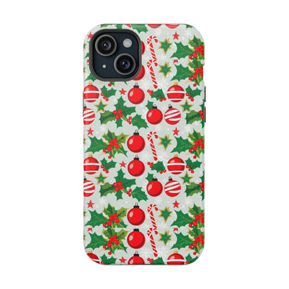 Festive Holiday Phone Case - Magnetic Impact-Resistant, Christmas Decor, Gift for Mom, Winter Vibes, Unique Phone Accessories