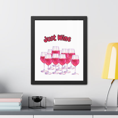 Framed Posters for wine lover,perfect gift for her ,gift for him