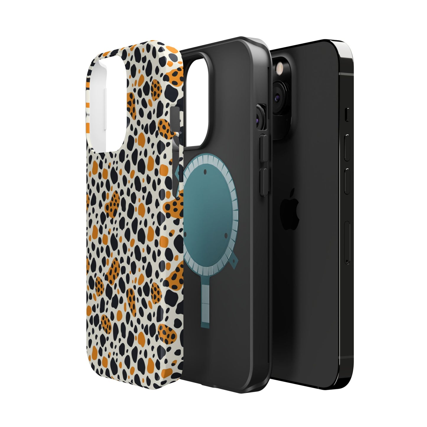 Leopard Spot Magnetic Impact-Resistant Phone Case