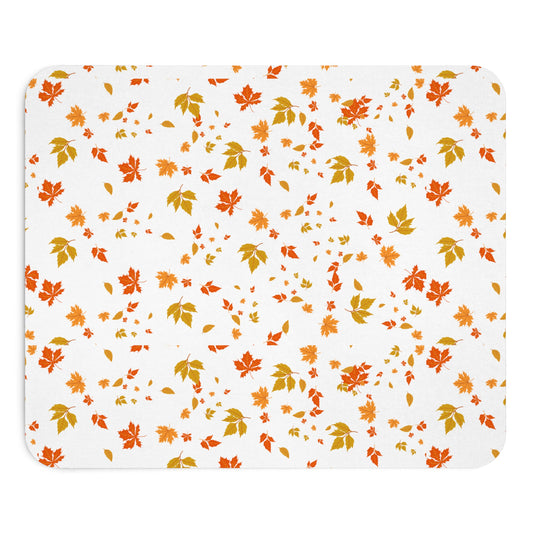 Autumn Leaves Mouse Pad, Cozy Desk Accessory, Seasonal Gift for Home Office, Fall Decor, Gamer Mousepad