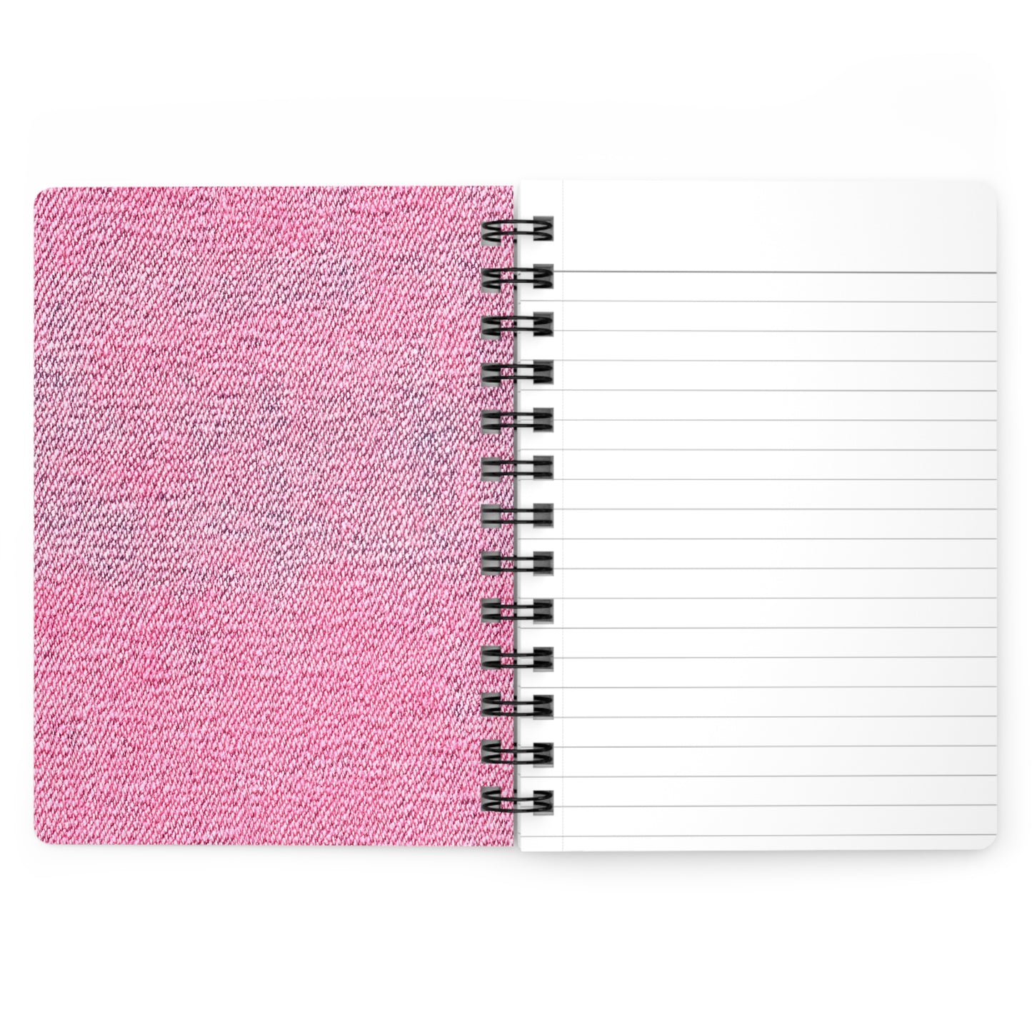 Cute Polka Dot Cat Floral Spiral Journal — Kawaii Cats & Flower Pattern Notebook,A Perfect Gift For Girl .