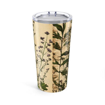 Botanical 20oz Tumbler – Vintage Floral Insulated Travel Cup