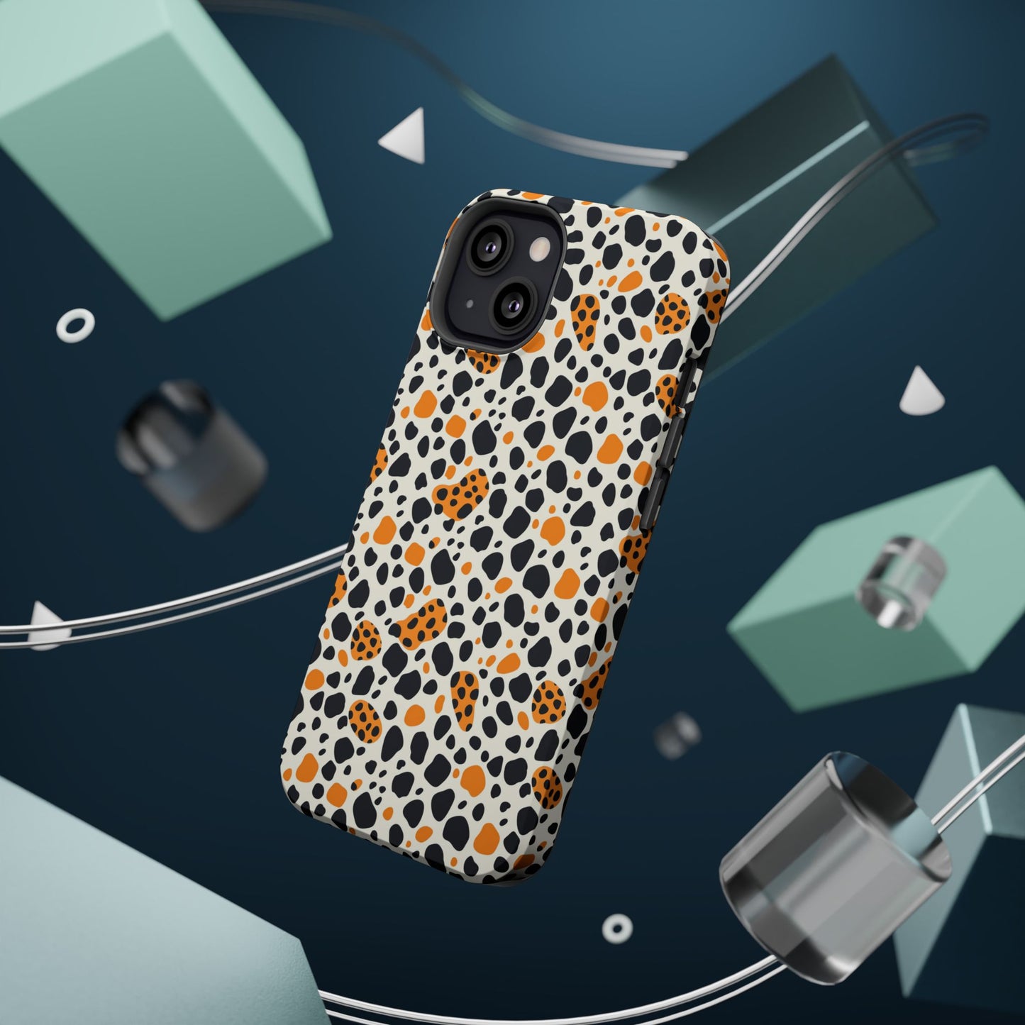 Leopard Spot Magnetic Impact-Resistant Phone Case