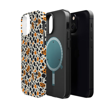 Leopard Spot Magnetic Impact-Resistant Phone Case