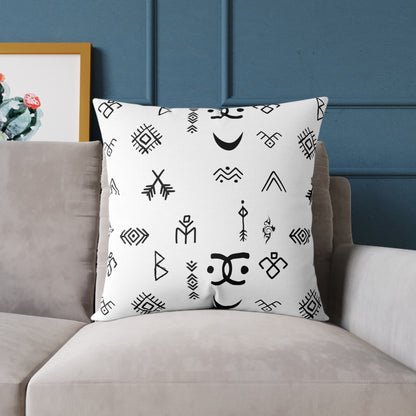 Stylish Geometric Print Pillow, Modern Home Decor.