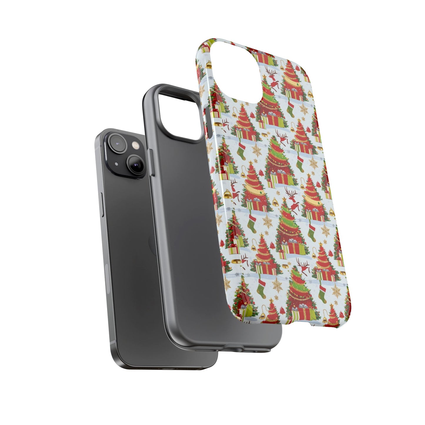 Festive Phone Case for Holiday Cheer, Christmas Gift, Phone Cover, Winter Decoration, Santa Claus Design
