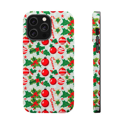 Festive Holiday Phone Case - Magnetic Impact-Resistant, Christmas Decor, Gift for Mom, Winter Vibes, Unique Phone Accessories