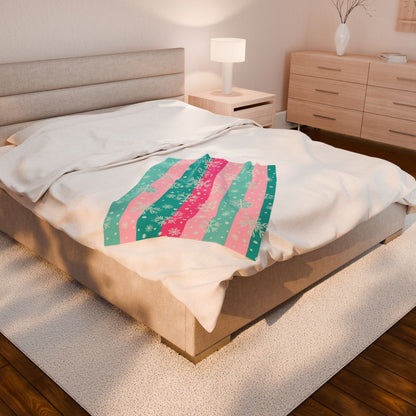 Winter Wonderland Velveteen Plush Blanket