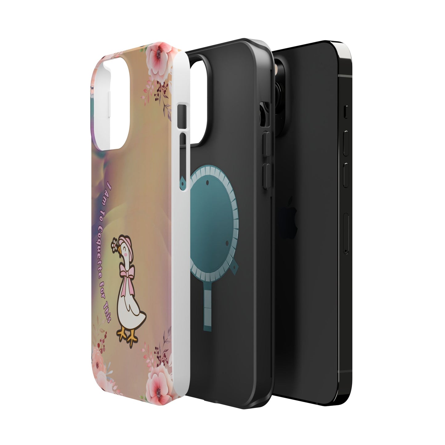 Magnetic Impact-Resistant Cases for animals lovers and coquette girl ,perfect gift for her .