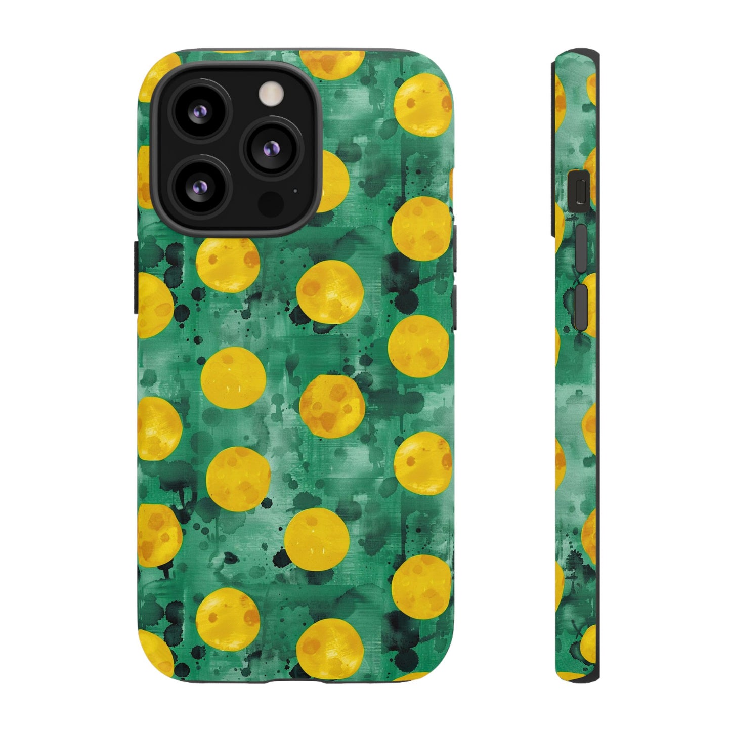 Tough Cases With a Green Color And Yellow ,A Perfect Gift For A Girl