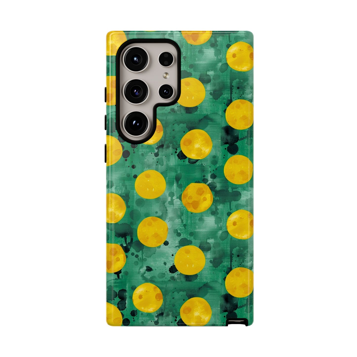 Tough Cases With a Green Color And Yellow ,A Perfect Gift For A Girl