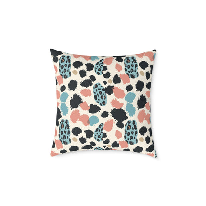 Square Poly Canvas Pillow