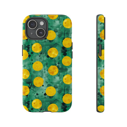Tough Cases With a Green Color And Yellow ,A Perfect Gift For A Girl