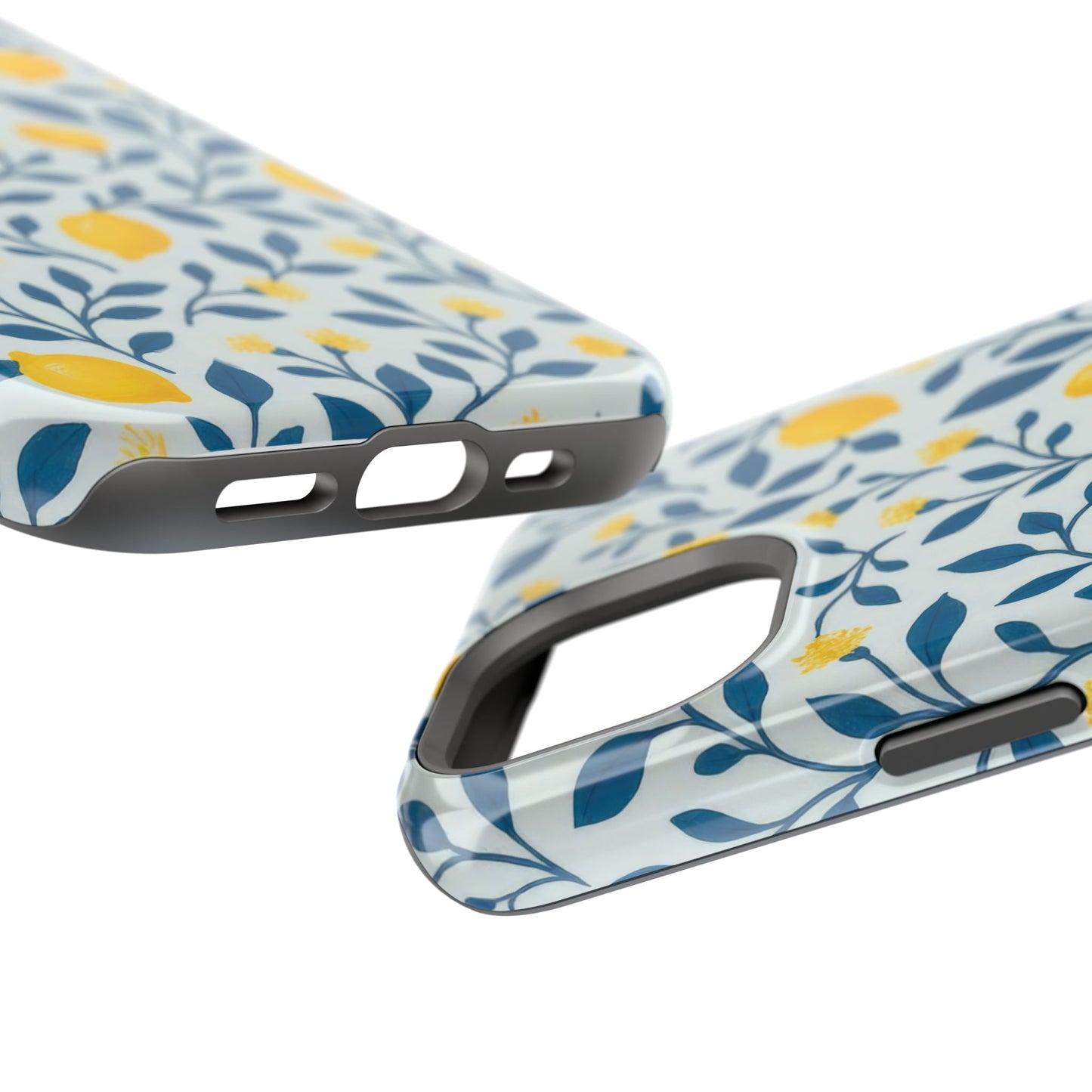 Phone Case — Lemon Branch Magnetic Impact-Resistant Case IPhone Case For Girl,Summer Vibes.