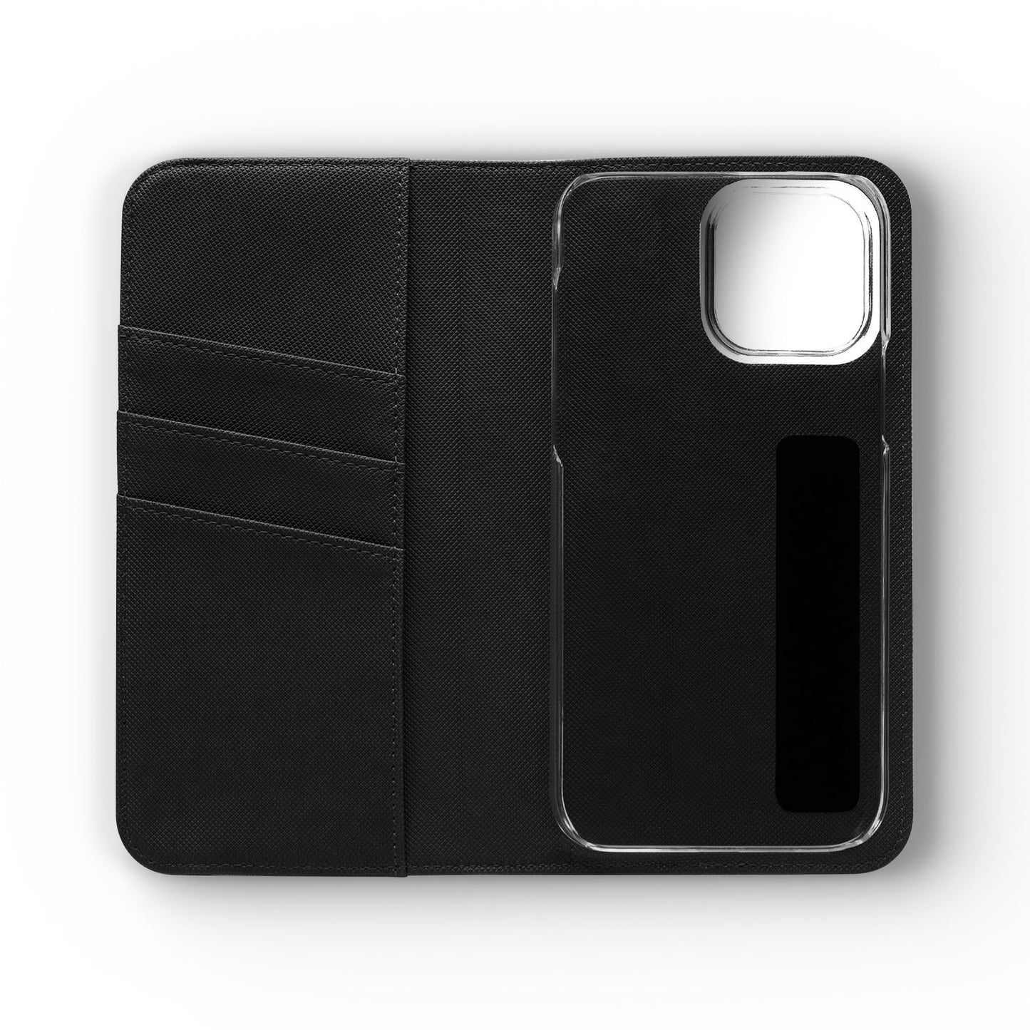 Sunflower & Lemon Flip Phone Case – Floral Wallet Flip Case with Card Slots