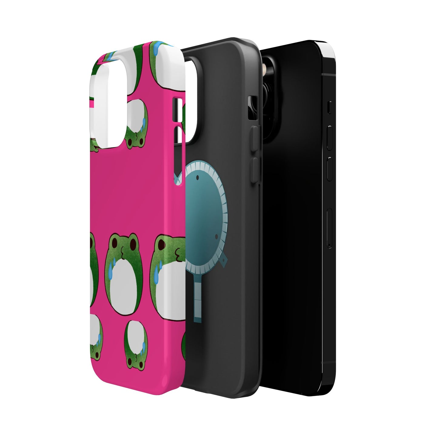 Colorful Frog Phone Case, Cute Protective Phone Cover, Fun Kawaii Mobile Accessories.