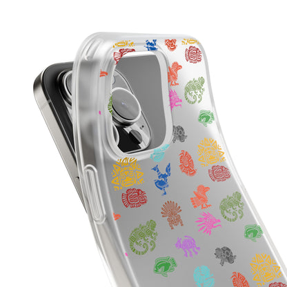 Colorful Animal Flexi Cases for Phones | Gift for Animal Lovers