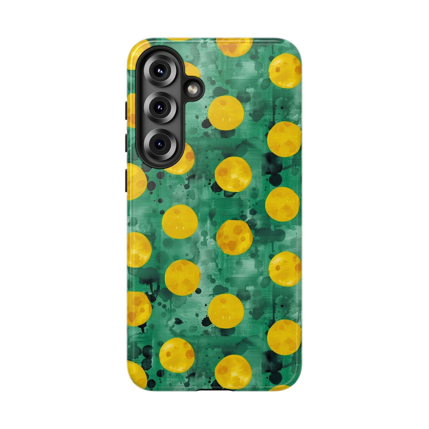 Tough Cases With a Green Color And Yellow ,A Perfect Gift For A Girl