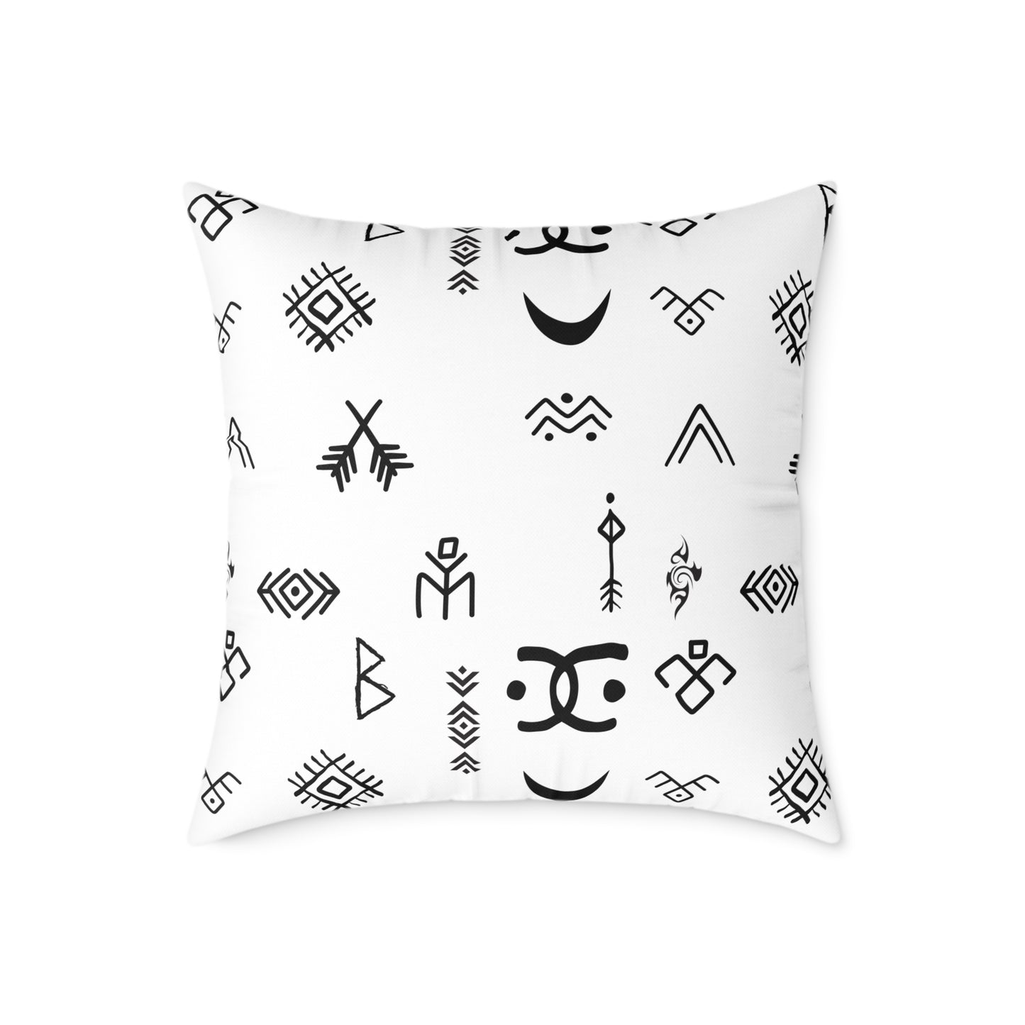 Stylish Geometric Print Pillow, Modern Home Decor.
