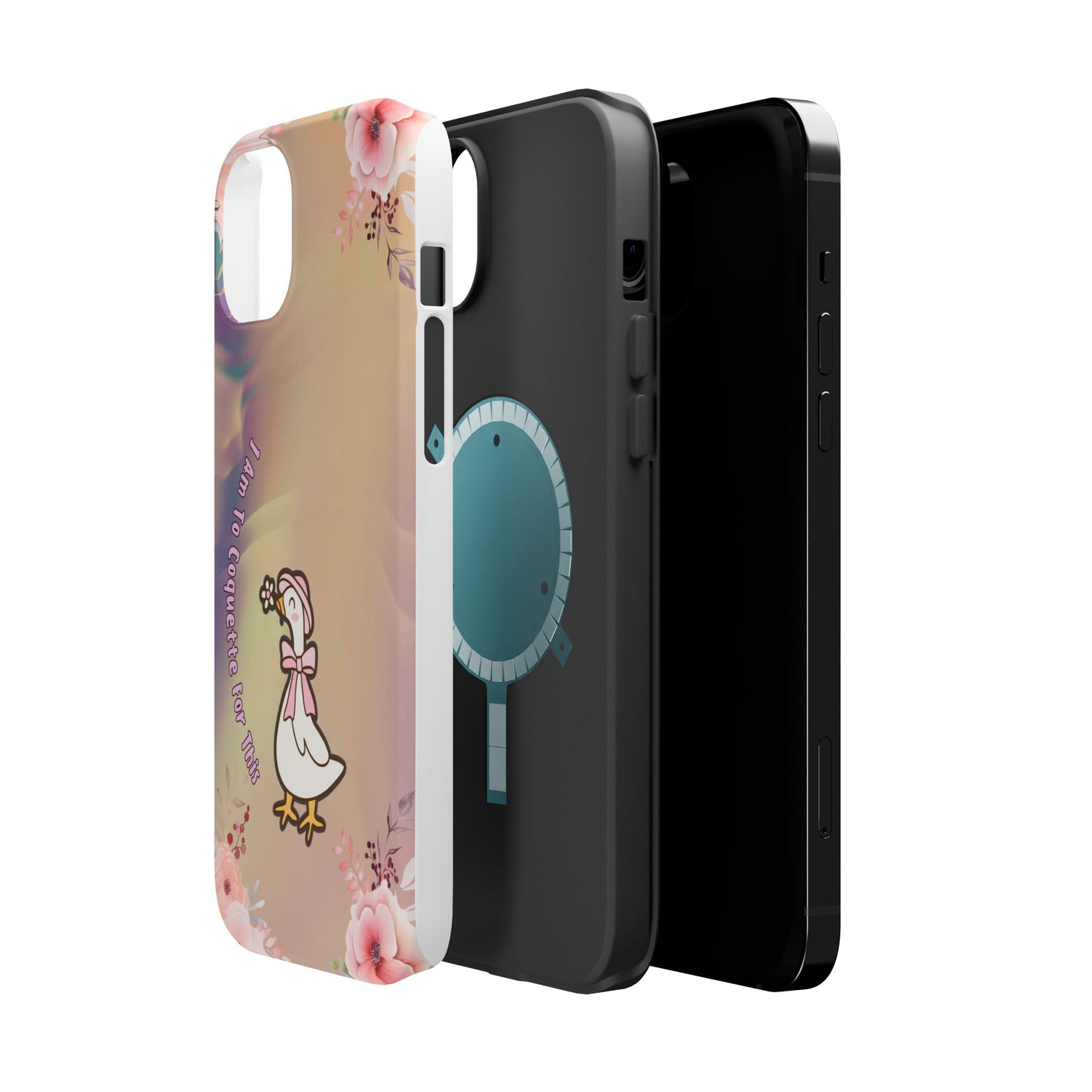 Magnetic Impact-Resistant Cases for animals lovers and coquette girl ,perfect gift for her .