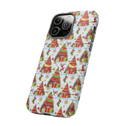 Festive Phone Case for Holiday Cheer, Christmas Gift, Phone Cover, Winter Decoration, Santa Claus Design