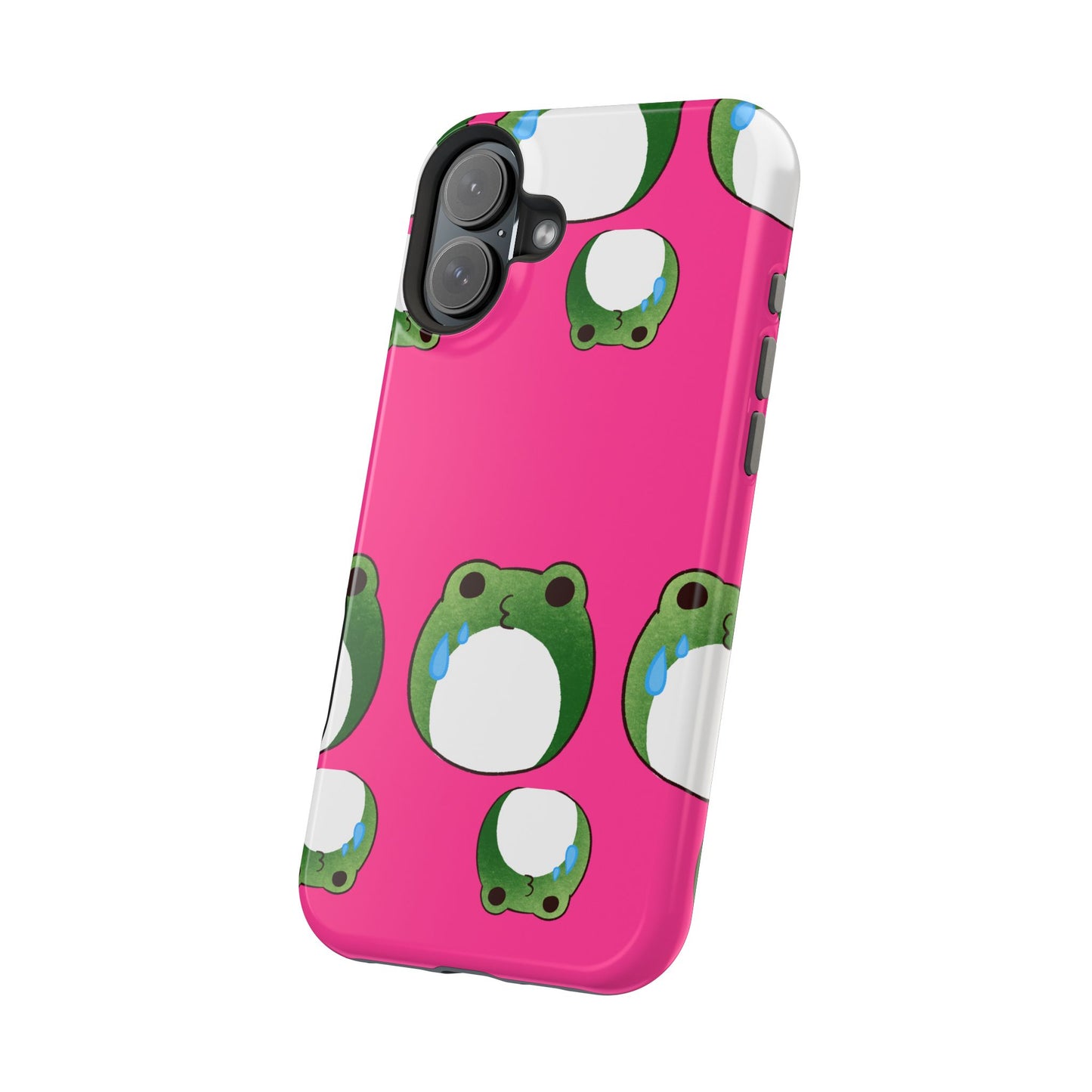 Colorful Frog Phone Case, Cute Protective Phone Cover, Fun Kawaii Mobile Accessories.