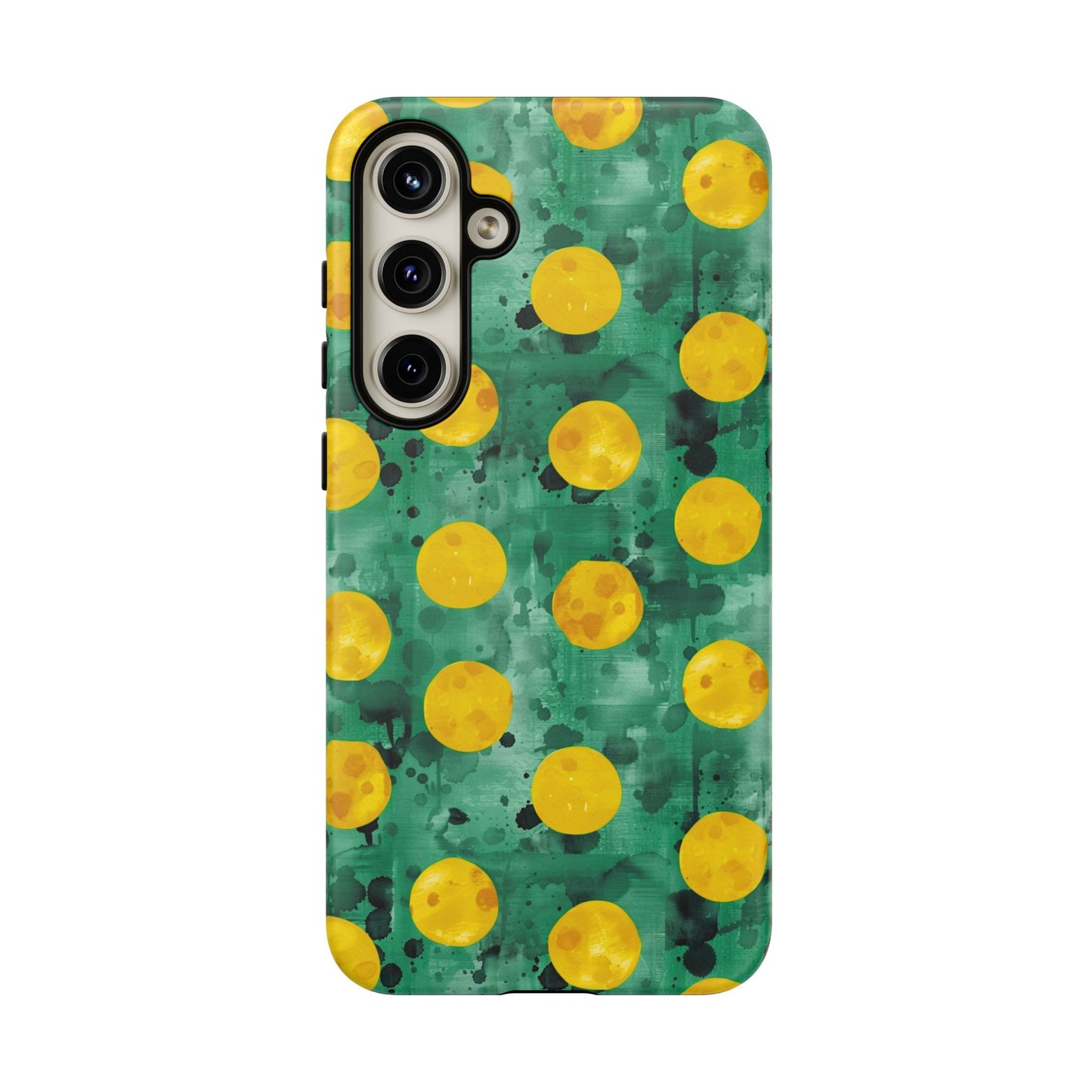 Tough Cases With a Green Color And Yellow ,A Perfect Gift For A Girl