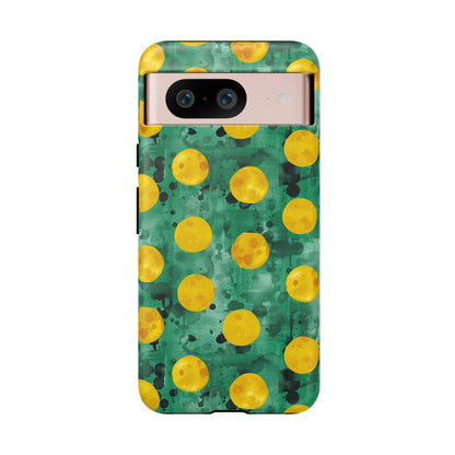 Tough Cases With a Green Color And Yellow ,A Perfect Gift For A Girl