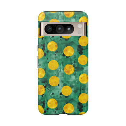 Tough Cases With a Green Color And Yellow ,A Perfect Gift For A Girl