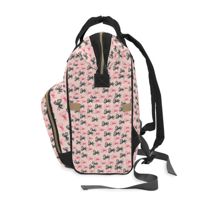 Stylish Multifunctional Diaper Backpack for Moms, Chic Baby Bag, Stylish Diaper Bag, Trendy Baby Shower Gift, Versatile Nursery Bag