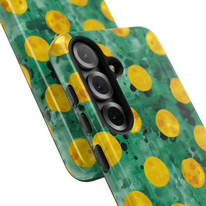 Tough Cases With a Green Color And Yellow ,A Perfect Gift For A Girl