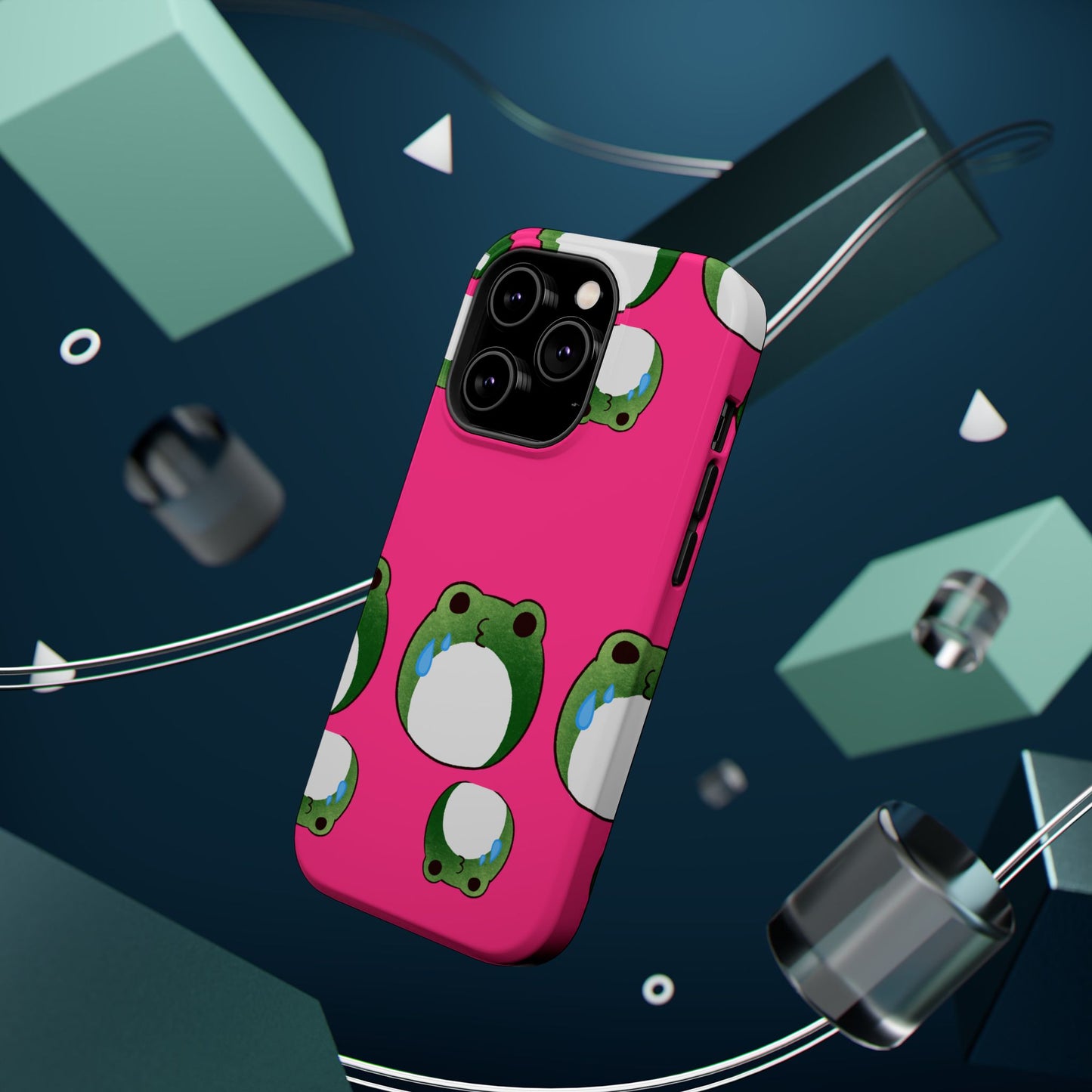Colorful Frog Phone Case, Cute Protective Phone Cover, Fun Kawaii Mobile Accessories.