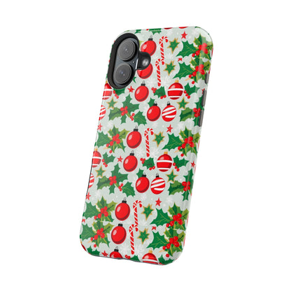 Festive Holiday Phone Case - Magnetic Impact-Resistant, Christmas Decor, Gift for Mom, Winter Vibes, Unique Phone Accessories