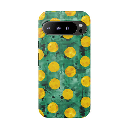 Tough Cases With a Green Color And Yellow ,A Perfect Gift For A Girl